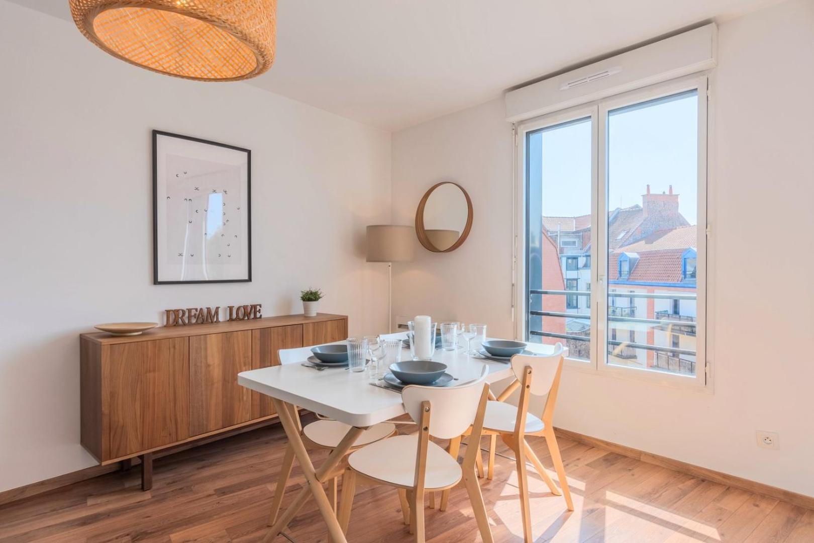 Quiet 1 Bedroom Apartment Parking Old Lille Kültér fotó