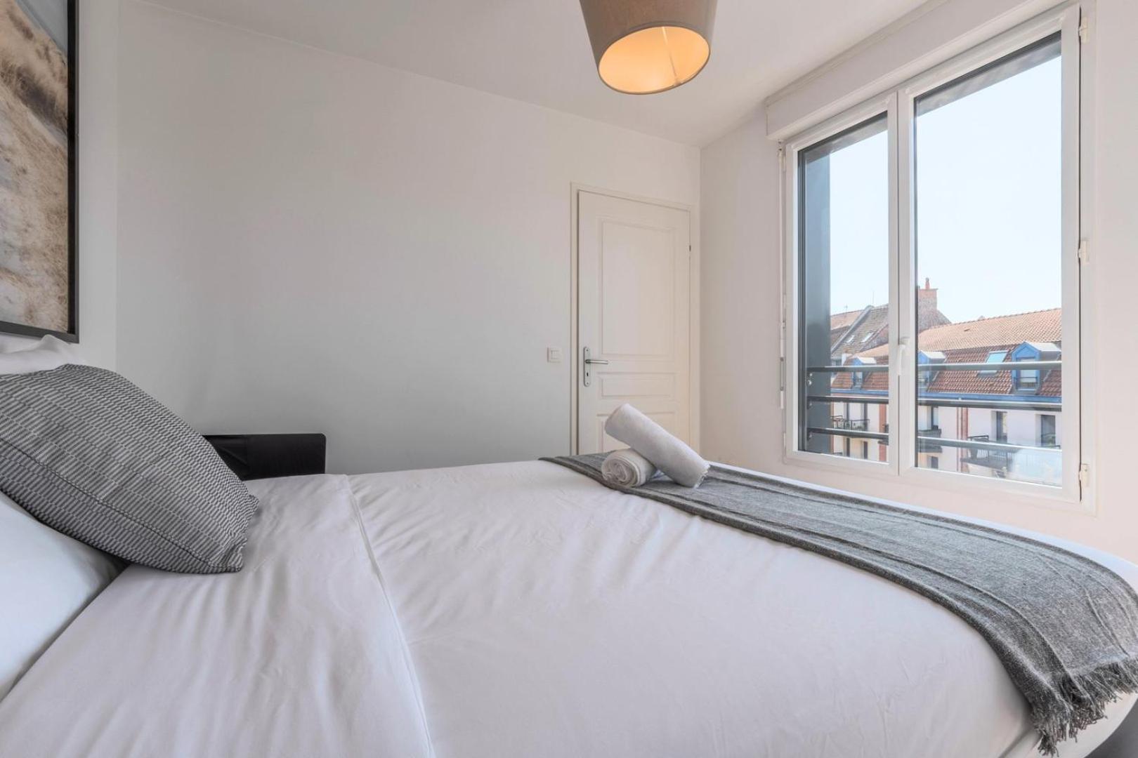 Quiet 1 Bedroom Apartment Parking Old Lille Kültér fotó